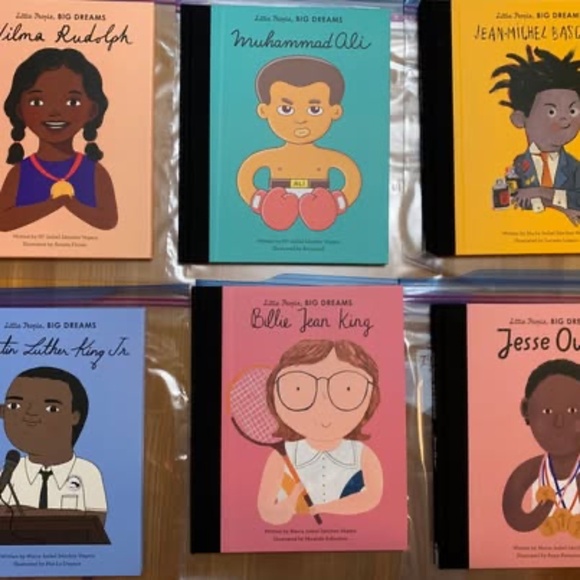 Brand new, HARDCOVER "Little People, Big Dreams" $12/each. See pics for 15 title - Picture 1 of 5